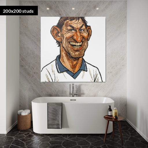 200*200studs, 160*160cm, 63*63inch