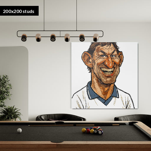 200*200studs, 160*160cm, 63*63inch