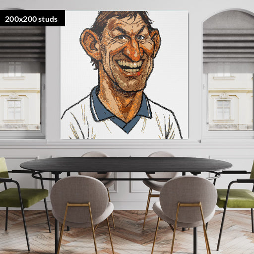 200*200studs, 160*160cm, 63*63inch