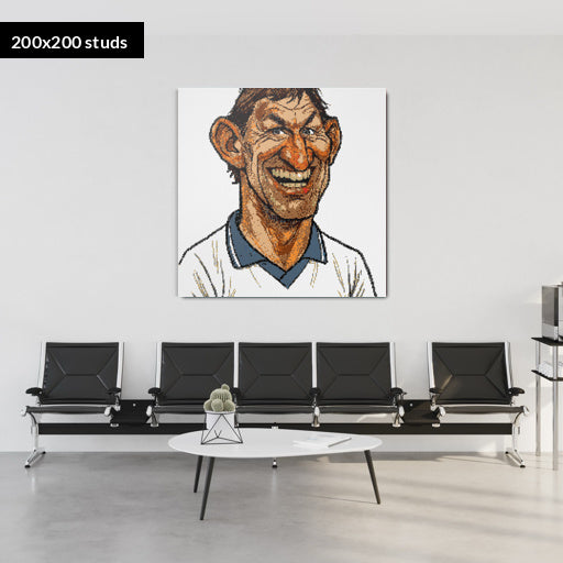 200*200studs, 160*160cm, 63*63inch