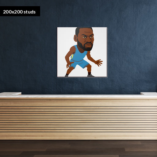200*200studs, 160*160cm, 63*63inch