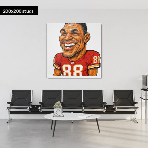 200*200studs, 160*160cm, 63*63inch