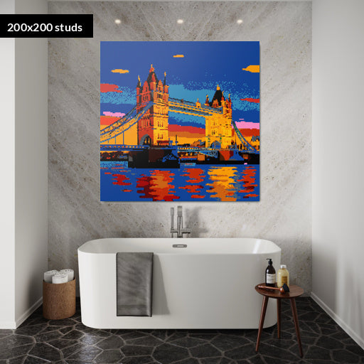 200*200studs, 160*160cm, 63*63inch
