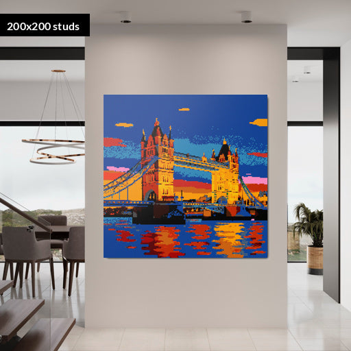 200*200studs, 160*160cm, 63*63inch