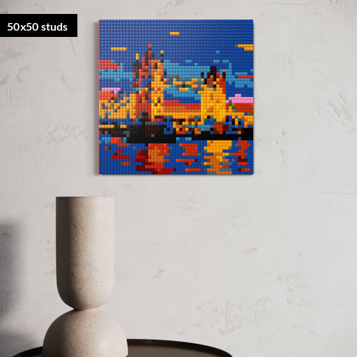 50*50studs, 40*40cm, 15,75*15,75inch