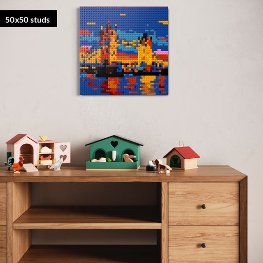 50*50studs, 40*40cm, 15,75*15,75inch