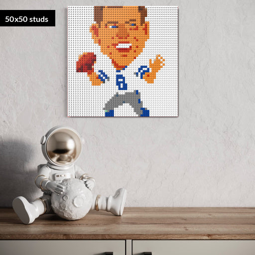 50*50studs, 40*40cm, 15,75*15,75inch