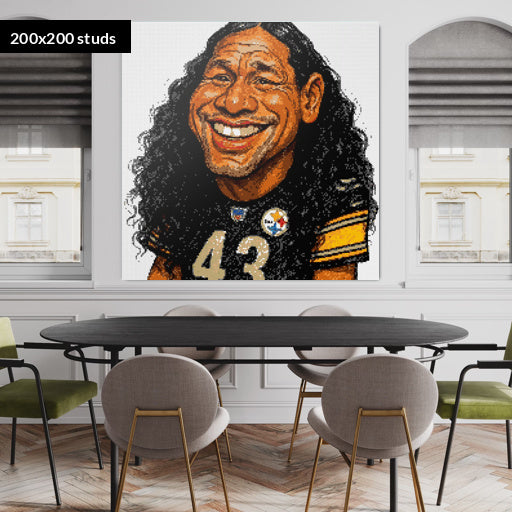 200*200studs, 160*160cm, 63*63inch