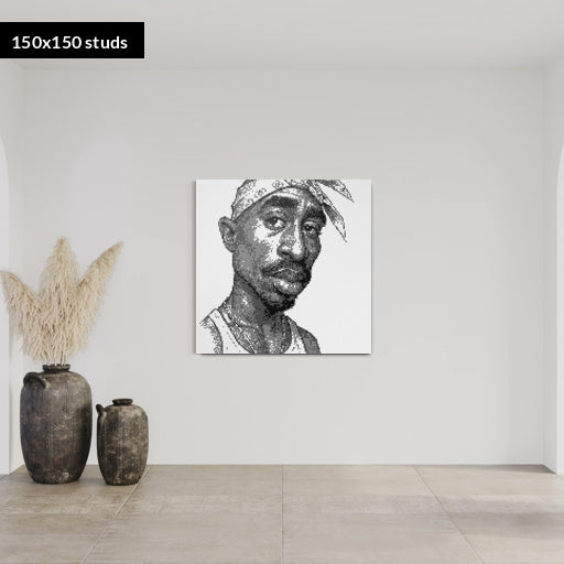 150*150studs, 120*120cm, 47,25*47,25inch