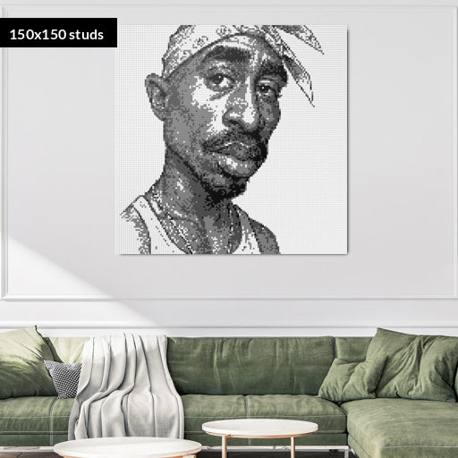 150*150studs, 120*120cm, 47,25*47,25inch