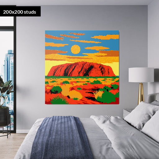 200*200studs, 160*160cm, 63*63inch