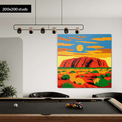 200*200studs, 160*160cm, 63*63inch