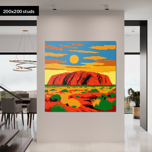 200*200studs, 160*160cm, 63*63inch