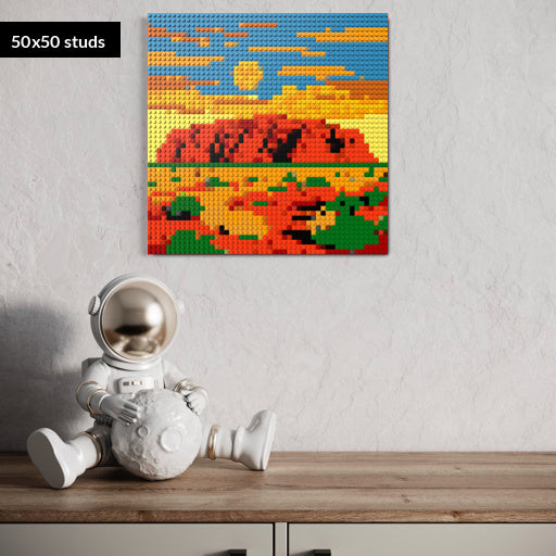 50*50studs, 40*40cm, 15,75*15,75inch
