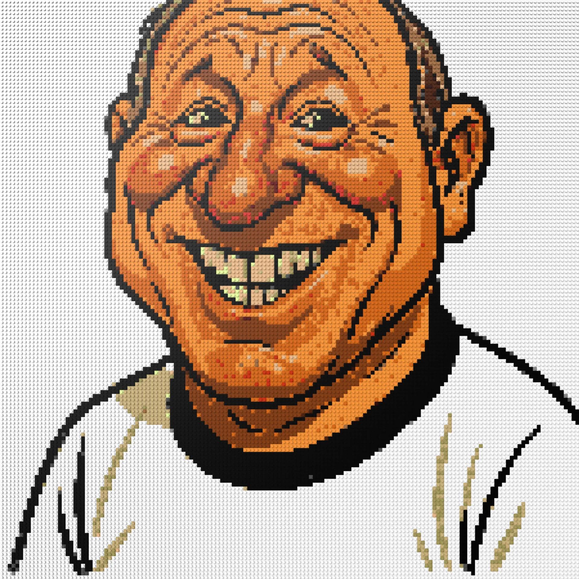 150*150studs, 120*120cm, 47,25*47,25inch