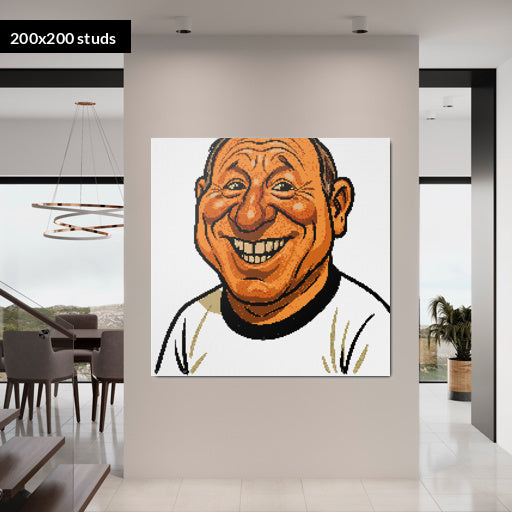 200*200studs, 160*160cm, 63*63inch