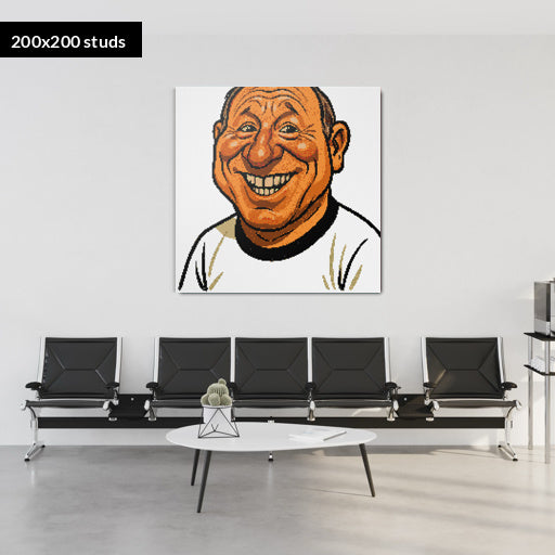 200*200studs, 160*160cm, 63*63inch