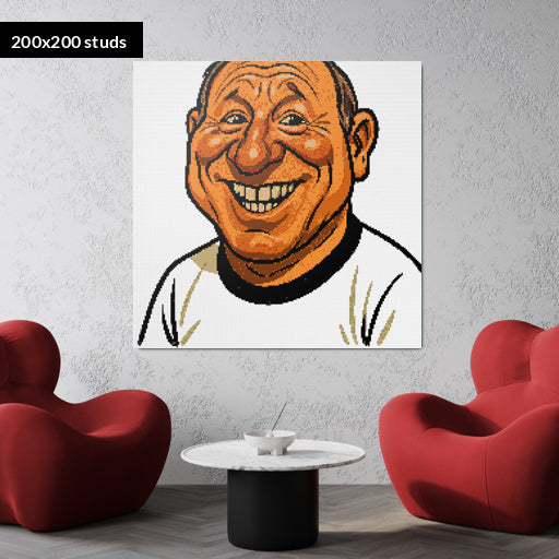 200*200studs, 160*160cm, 63*63inch