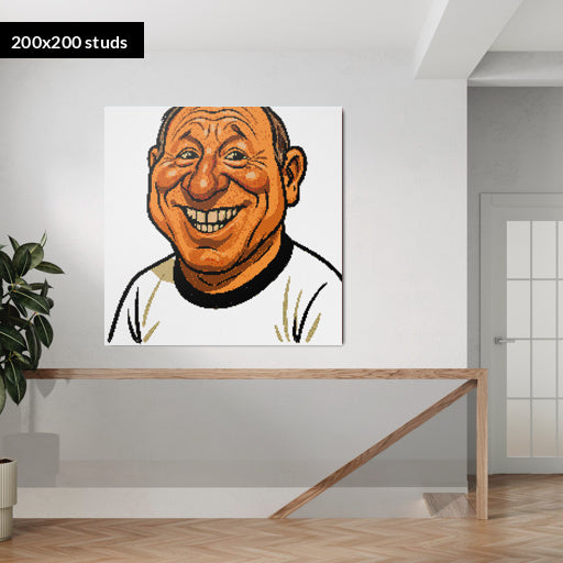 200*200studs, 160*160cm, 63*63inch