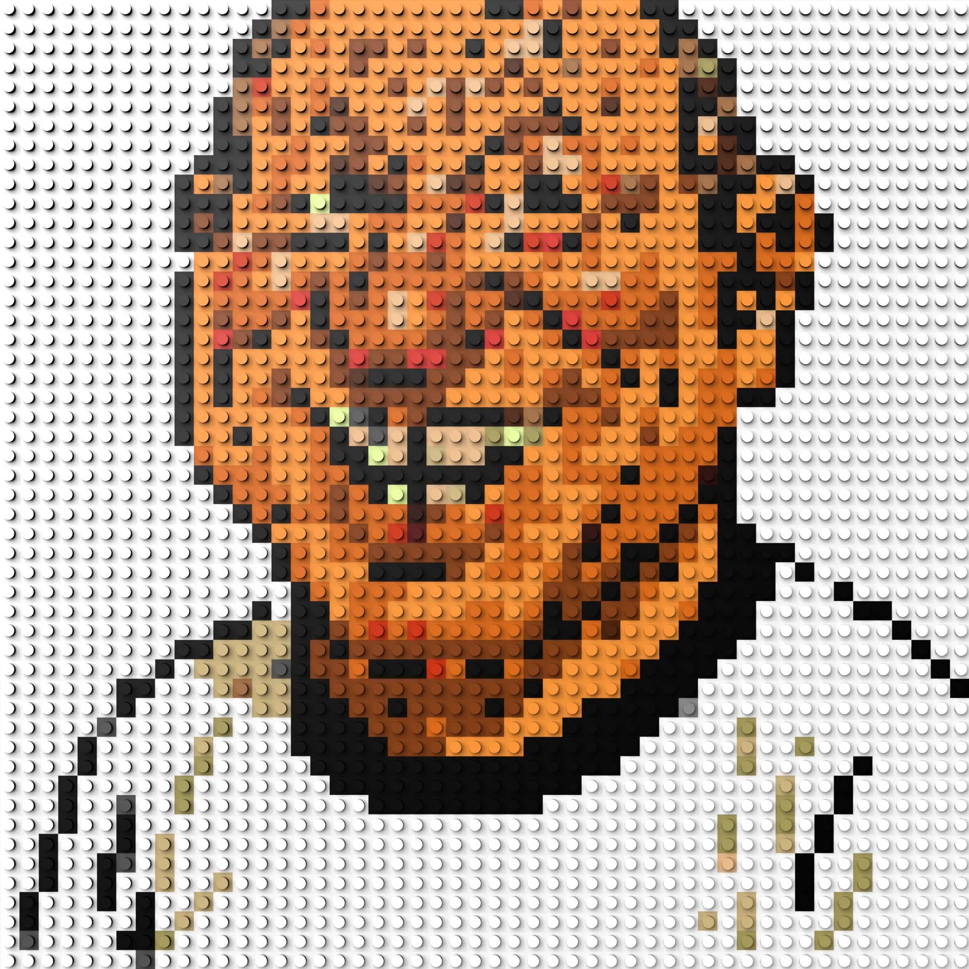 50*50studs, 40*40cm, 15,75*15,75inch