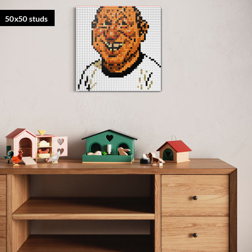 50*50studs, 40*40cm, 15,75*15,75inch