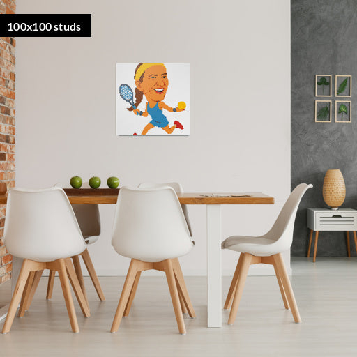 100*100studs, 80*80cm, 31,5*31,5inch