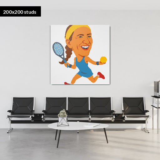 200*200studs, 160*160cm, 63*63inch
