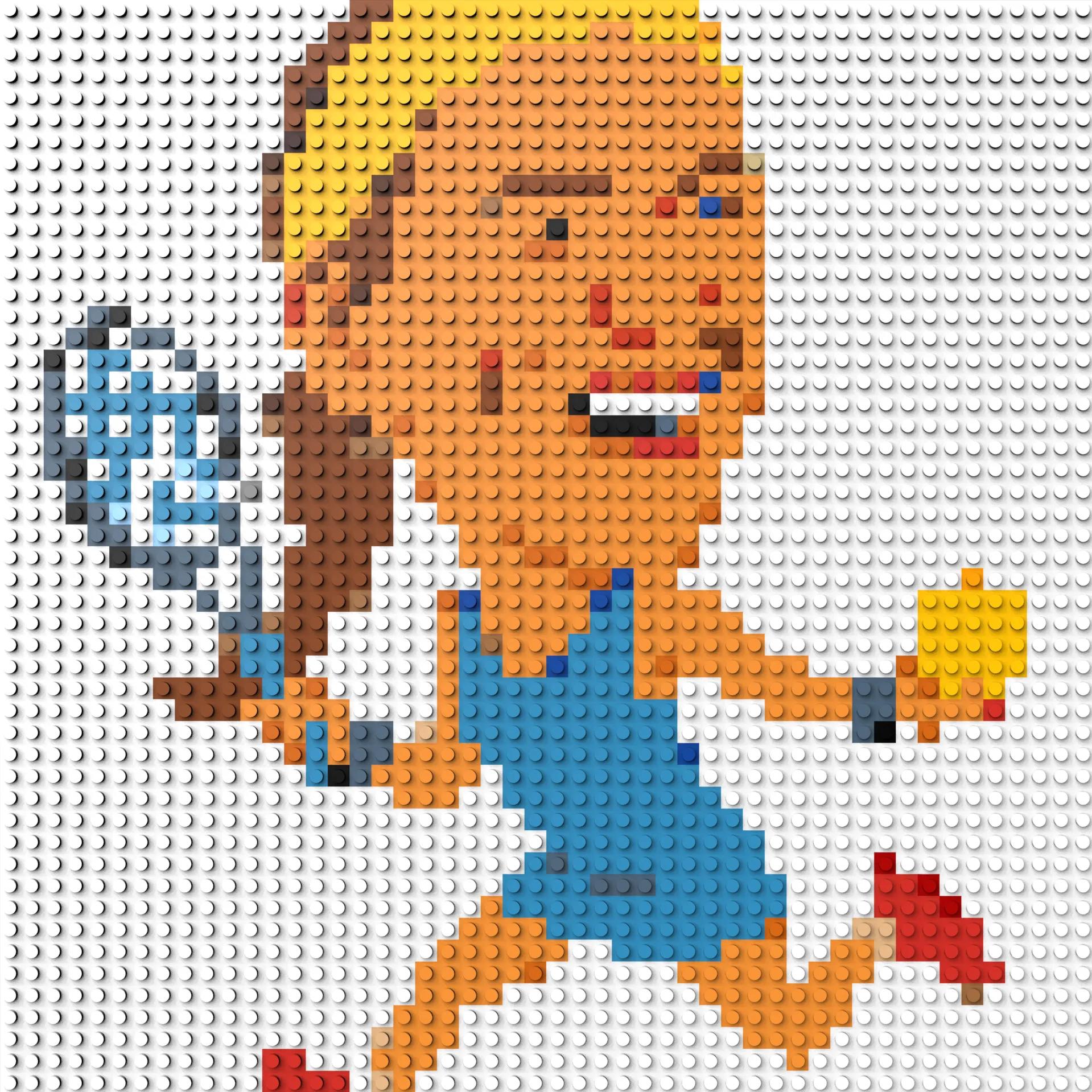 50*50studs, 40*40cm, 15,75*15,75inch