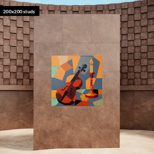 200*200studs, 160*160cm, 63*63inch