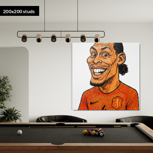 200*200studs, 160*160cm, 63*63inch