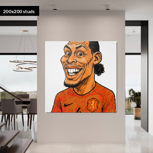 200*200studs, 160*160cm, 63*63inch