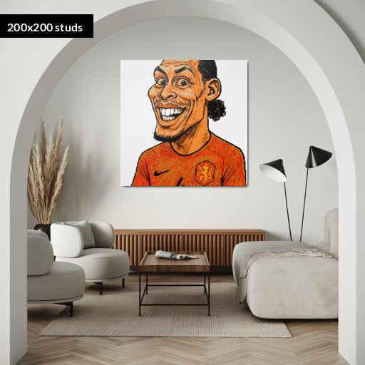 200*200studs, 160*160cm, 63*63inch