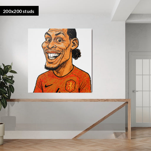 200*200studs, 160*160cm, 63*63inch