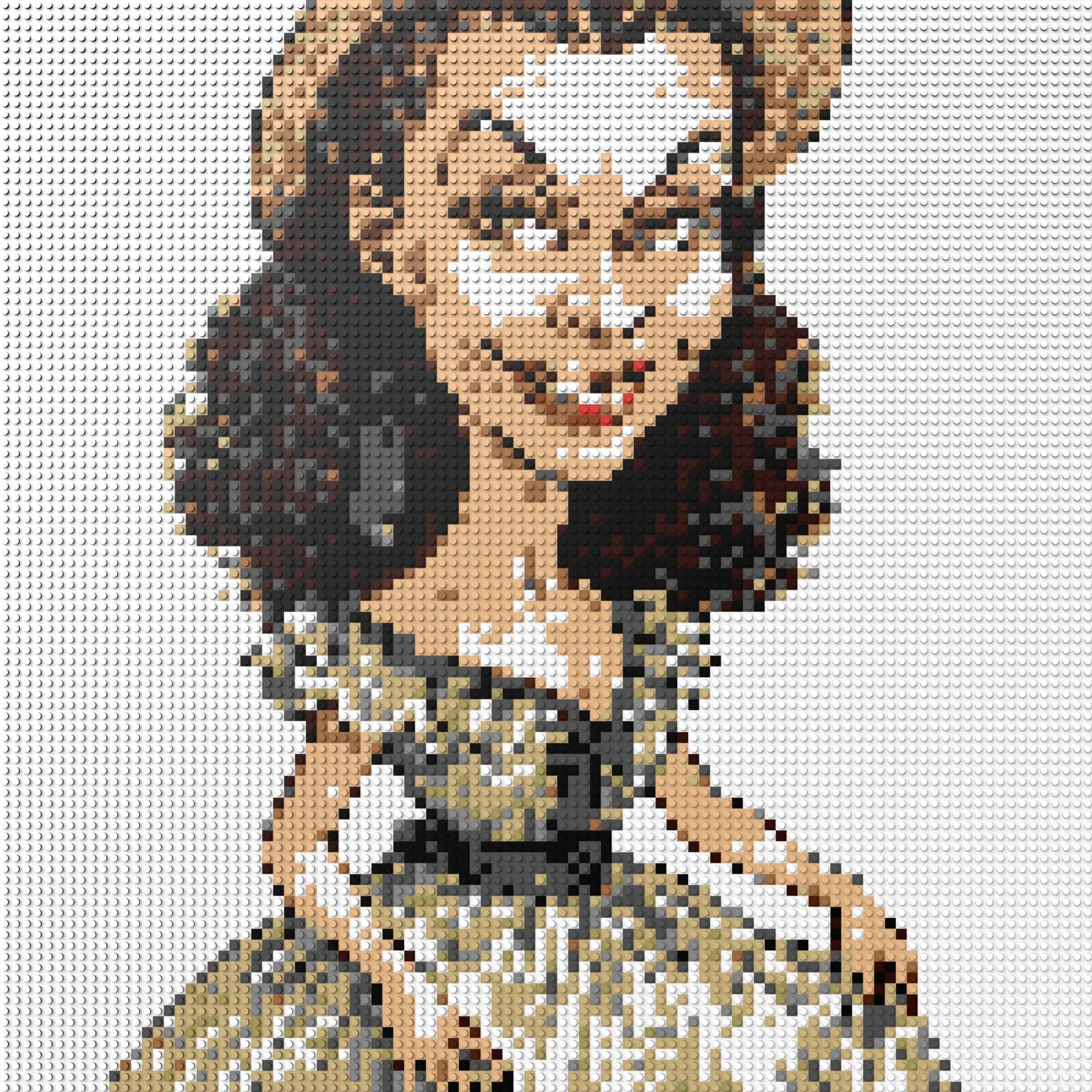 100*100studs, 80*80cm, 31,5*31,5inch