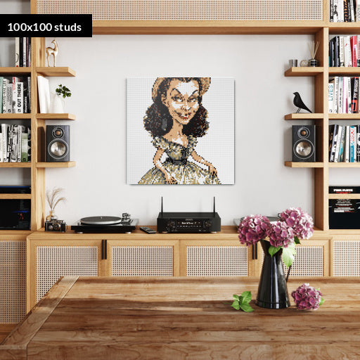 100*100studs, 80*80cm, 31,5*31,5inch