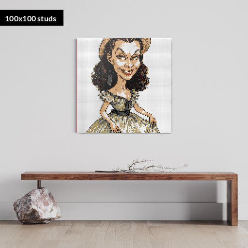 100*100studs, 80*80cm, 31,5*31,5inch