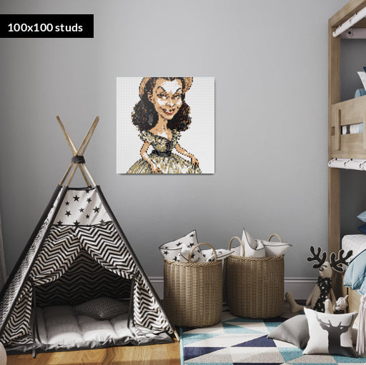 100*100studs, 80*80cm, 31,5*31,5inch