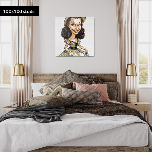 100*100studs, 80*80cm, 31,5*31,5inch