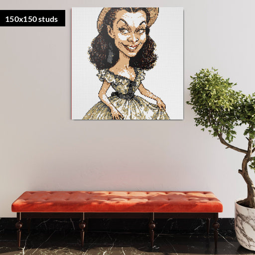 150*150studs, 120*120cm, 47,25*47,25inch