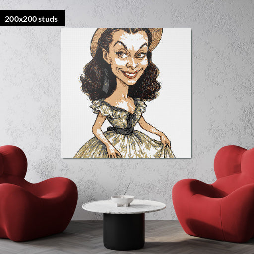 200*200studs, 160*160cm, 63*63inch