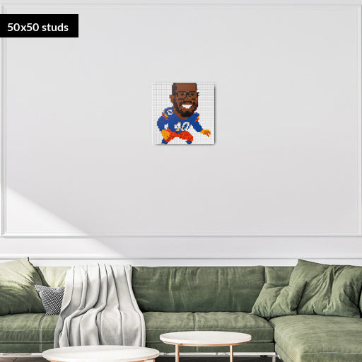 50*50studs, 40*40cm, 15,75*15,75inch
