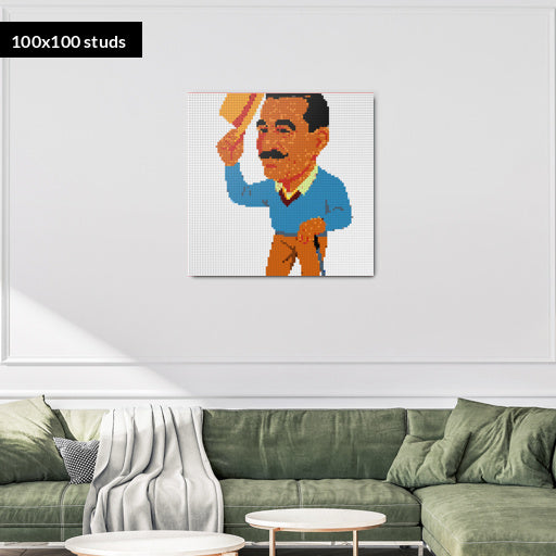 100*100studs, 80*80cm, 31,5*31,5inch