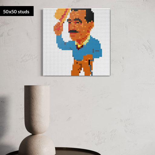 50*50studs, 40*40cm, 15,75*15,75inch