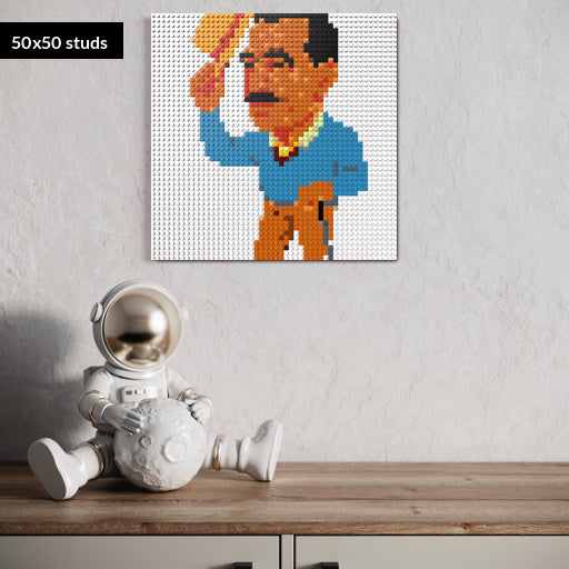 50*50studs, 40*40cm, 15,75*15,75inch