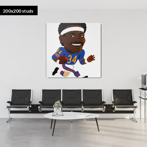 200*200studs, 160*160cm, 63*63inch