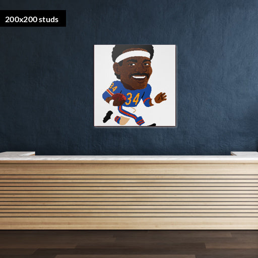 200*200studs, 160*160cm, 63*63inch