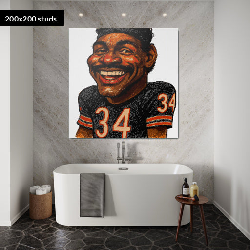 200*200studs, 160*160cm, 63*63inch