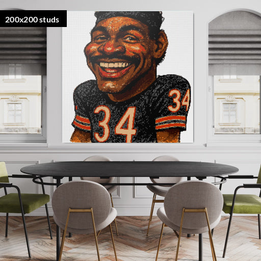 200*200studs, 160*160cm, 63*63inch