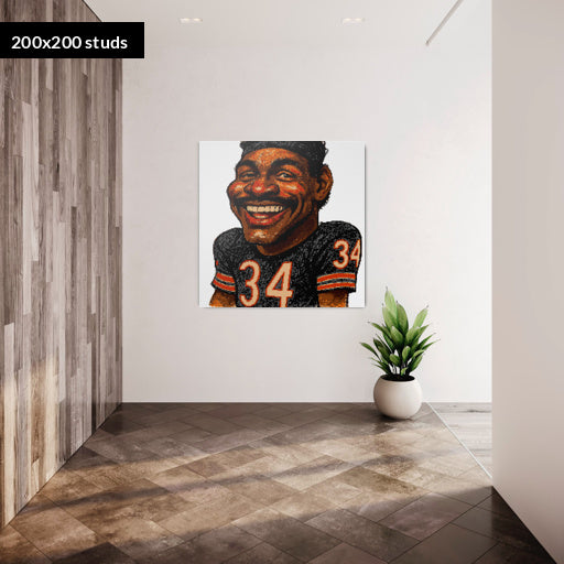 200*200studs, 160*160cm, 63*63inch