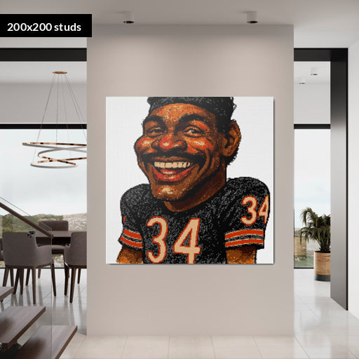 200*200studs, 160*160cm, 63*63inch